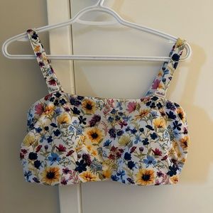 Old navy floral matching bikini swimsuit size XL